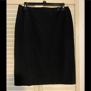 Comma black pencil skirt